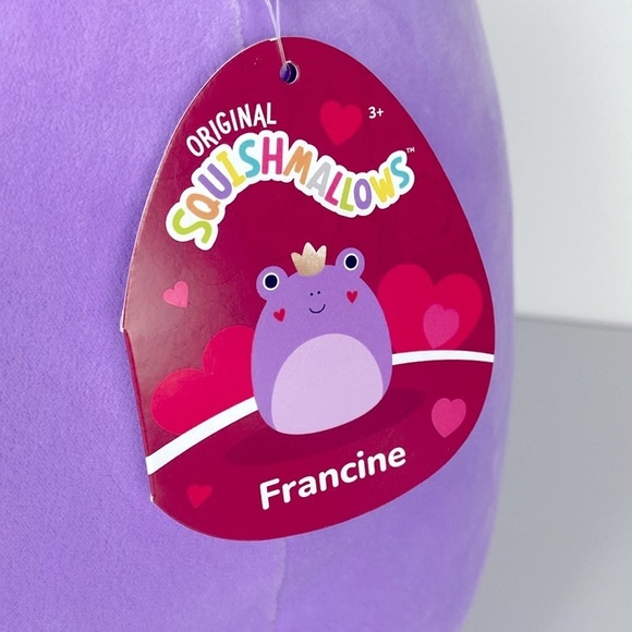 *NWT* Squishmallows 16 inch Francine Purple Frog - Picture 2 of 15